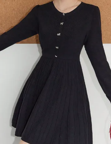Rochie scurta Alicedudu, negru