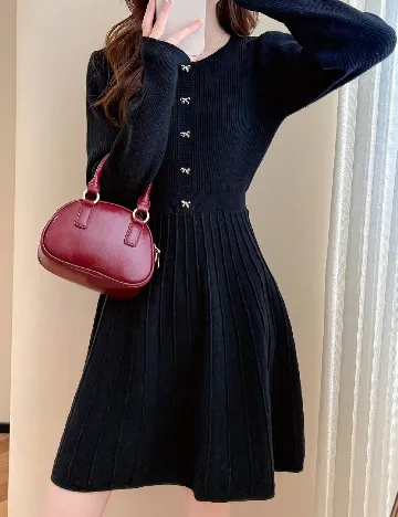 Rochie scurta Alicedudu, negru