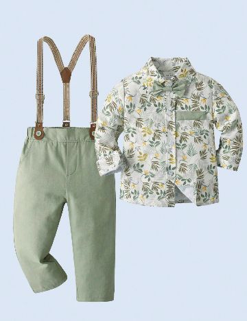 Compleu Shein Kids, verde