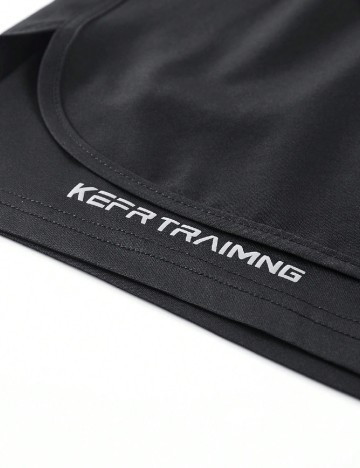 Pantaloni scurti SHEIN, negru
