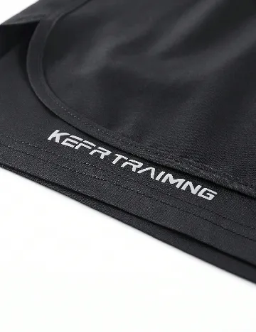 Pantaloni scurti SHEIN, negru