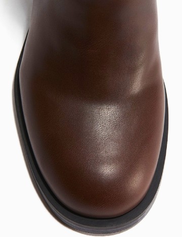Botine H&M, maro