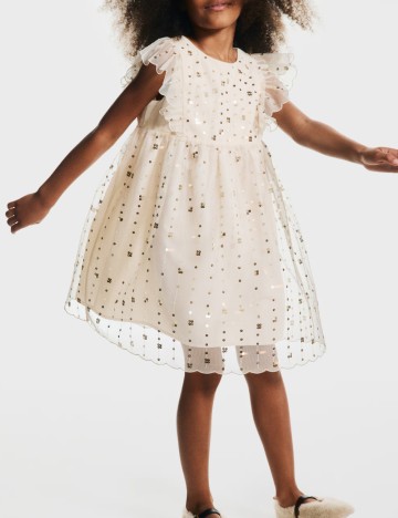 Rochie H&M, crem