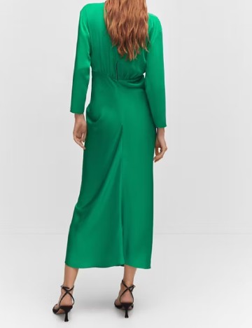 Rochie medie Mango, verde