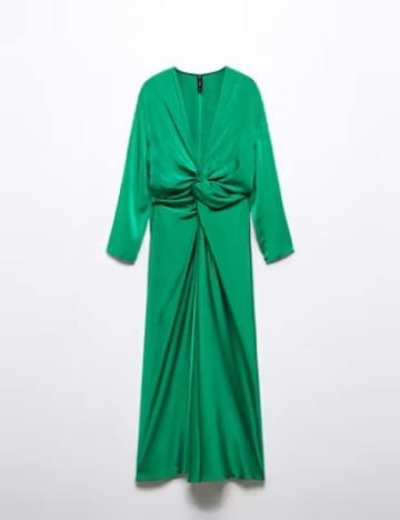 Rochie medie Mango, verde