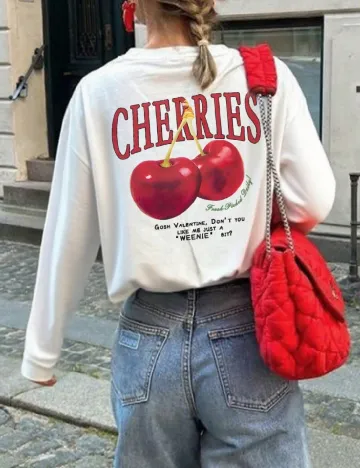 Bluza SHEIN, alb