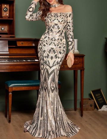 Rochie lunga SHEIN, mix culori