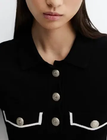 Rochie scurta Mango, negru