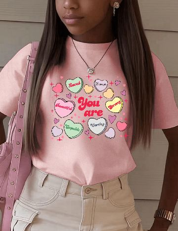 Tricou SHEIN, roz