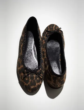 Balerini H&M, animal print