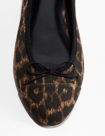 Balerini H&M, animal print