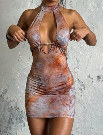 Rochie scurta SHEIN, mix culori