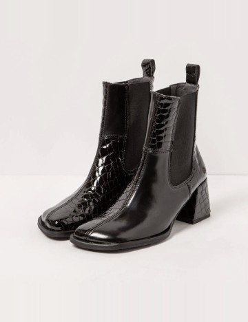 Botine The Art Company, negru