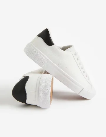 Adidasi H&M, alb