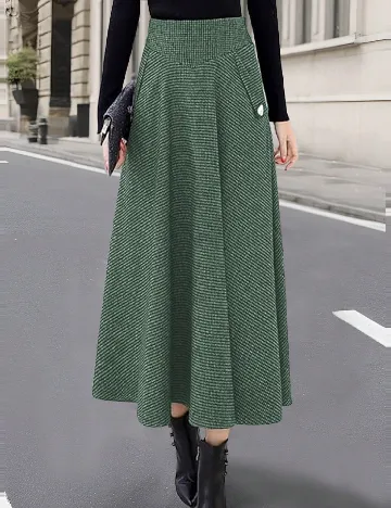 Fusta SHEIN, verde