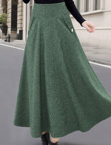 Fusta SHEIN, verde