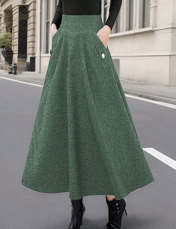 Fusta SHEIN, verde
