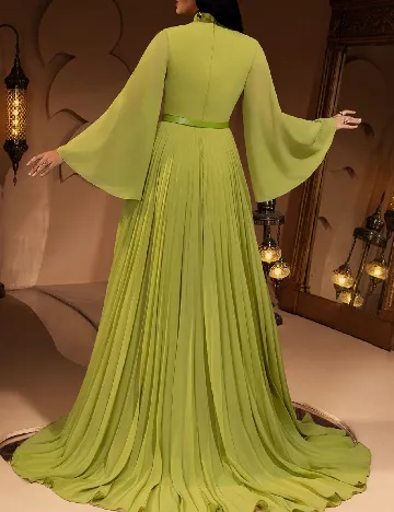 Rochie lunga AMILUCK, verde