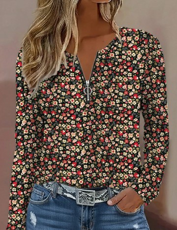 Bluza SHEIN, floral print