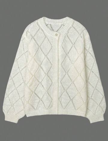 Cardigan SHEIN, crem