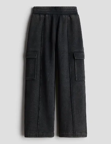 Pantaloni H&M, gri inchis