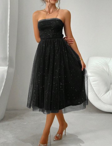 Rochie medie SHEIN, negru
