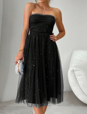 Rochie medie SHEIN, negru