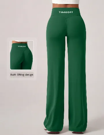 Pantaloni SHEIN, verde