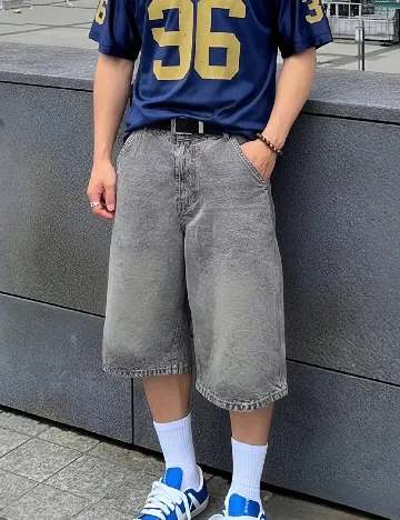 Pantaloni scurti SHEIN, gri