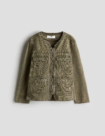 Jacheta H&M, verde