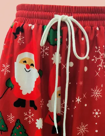 Pantaloni SHEIN, rosu