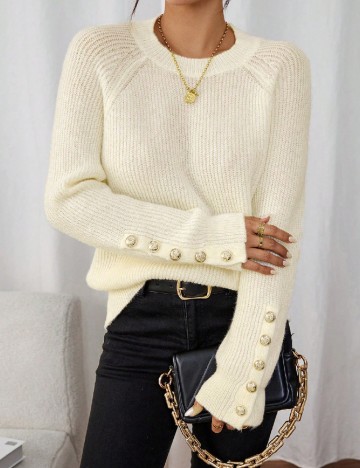 Bluza SHEIN, crem