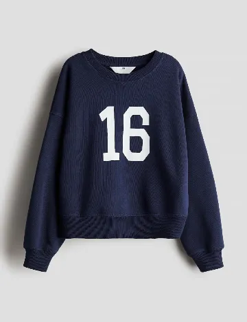 Bluza H&M, bleumarin