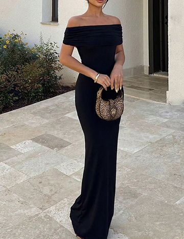 Rochie lunga SHEIN, negru