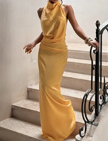 Rochie lunga SHEIN, galben