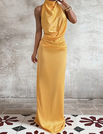 Rochie lunga SHEIN, galben