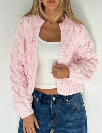 Cardigan SHEIN, roz