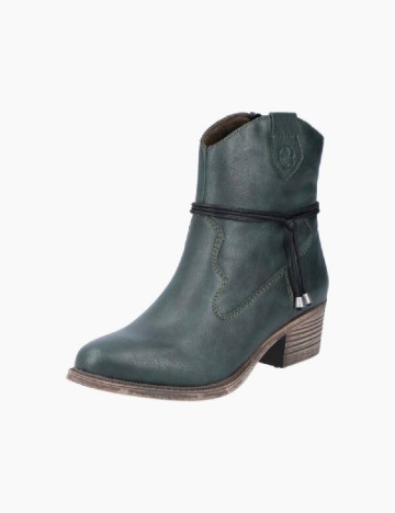 Botine Rieker, verde