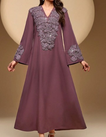 Rochie lunga Toleen, mov