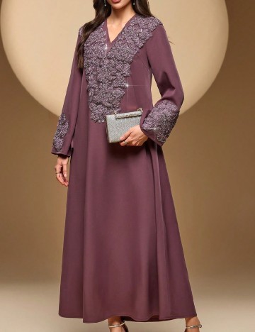 Rochie lunga Toleen, mov