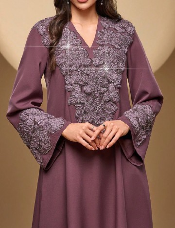 Rochie lunga Toleen, mov