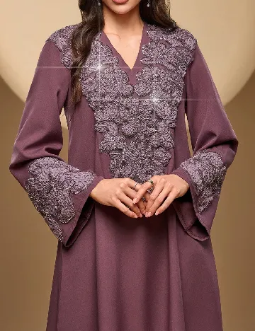 Rochie lunga Toleen, mov