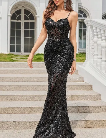 Rochie lunga SHEIN, negru