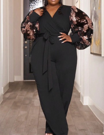 Salopeta SHEIN CURVE, negru