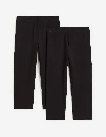 Set pantaloni H&M, negru