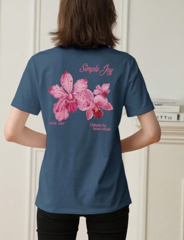 Tricou SHEIN, albastru
