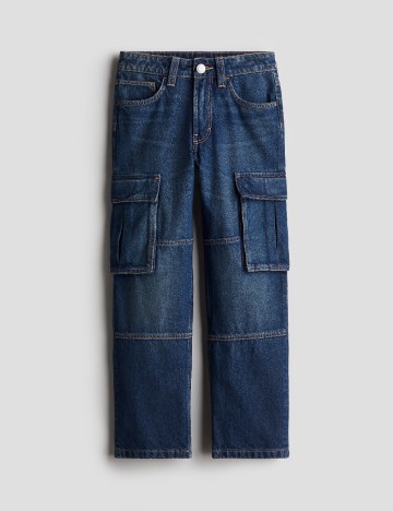 Blugi H&M, albastru