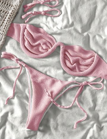 Costum de baie SHEIN, roz