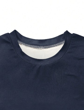 Compleu SHEIN, bleumarin/alb