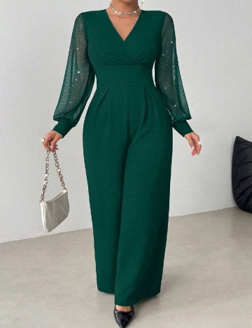 Salopeta SHEIN CURVE, verde